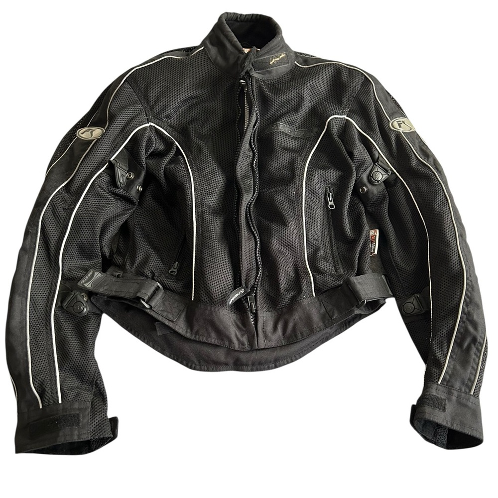 Fieldsheer PhosLite Women’s Mesh Motorcycle Jacket – Padded Armor, Zip-Out Liner